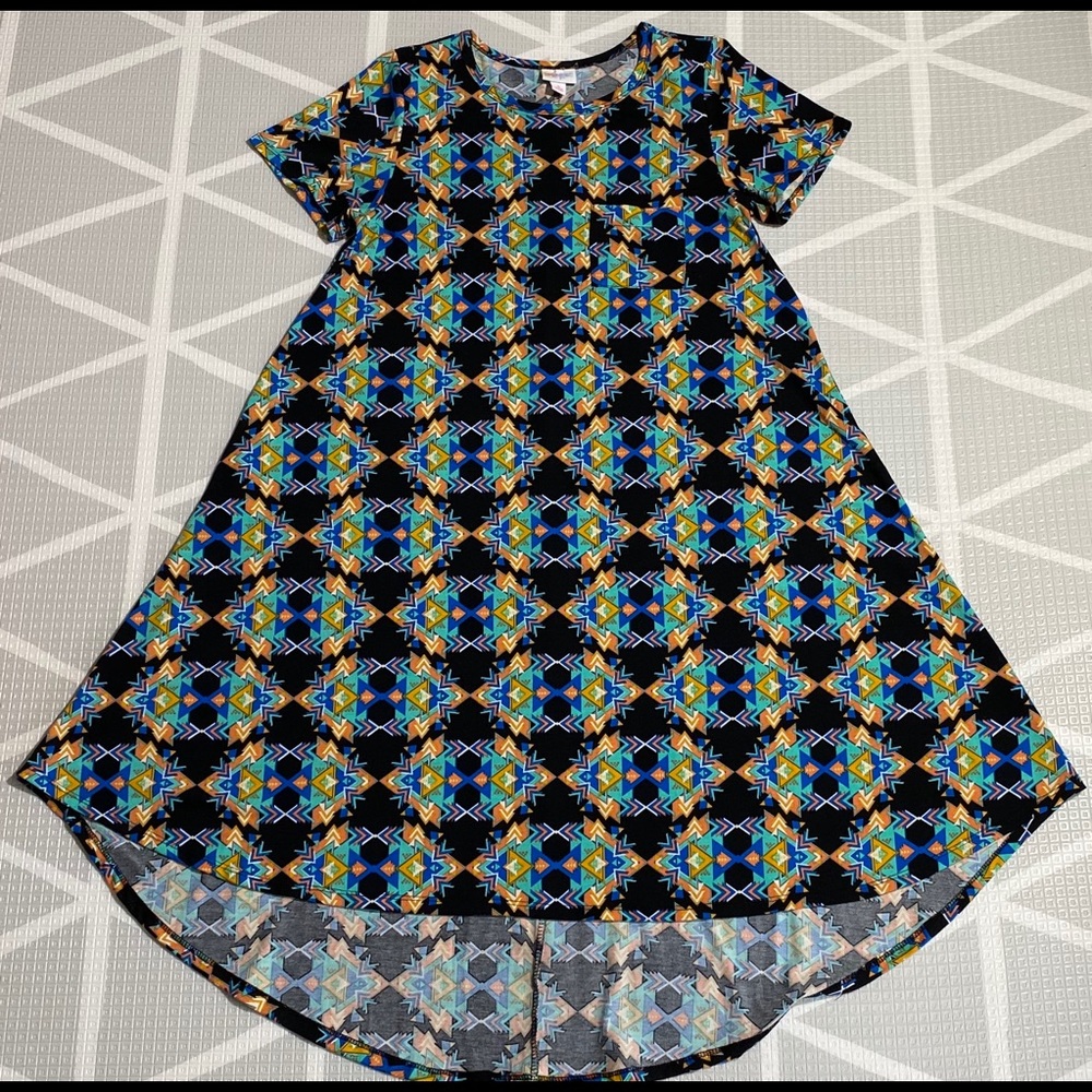 🛍Black Lularoe Carly Dress